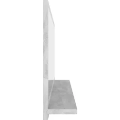 Miroir de salle de bain 90 gris Helloshop26