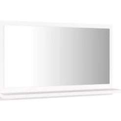 Miroir de salle de bain 60 blanc Helloshop26