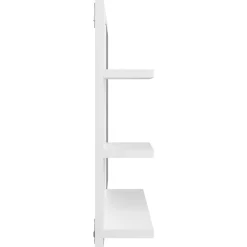 Miroir de salle de bain 60 blanc Helloshop26