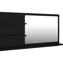 Miroir de salle de bain 3 noir Helloshop26