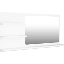 Miroir de salle de bain 3 blanc Helloshop26