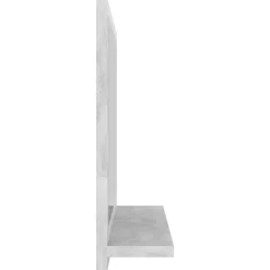 Miroir de salle de bain 40 gris Helloshop26