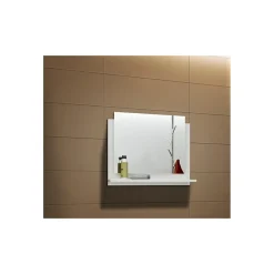Miroir de salle de bain pour collection OWL/RAVEN/BIRD, coloris blanc