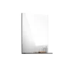 Miroir de salle de bain SCOTT Gris foncé 60x79x18 cm