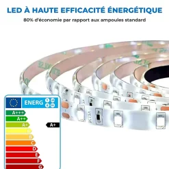 Miroir de salle de bain 100x60cm avec horloge digitale et éclairage LED à couleur réglable (2700K/4600K/6500K)