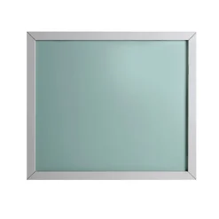 Miroir De Salle De Bain 90X70 Cm Réversible Avec Cadre De Support