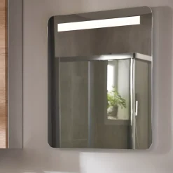 Miroir de salle de bains éclairant LED antibuée 60x70 cm, GoodHome Colwell