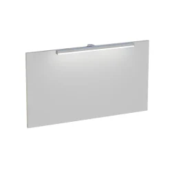 Miroir de salle de bains lumineux LED effet chêne artisan l.90 cm, Calao