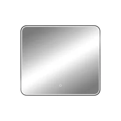 Miroir de salle de bains lumineux LED rectangulaire l. 80 x H. 70 cm MPGlass Denver