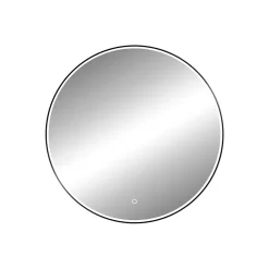 Miroir de salle de bains lumineux LED rond Ø 80 cm MPGlass Denver