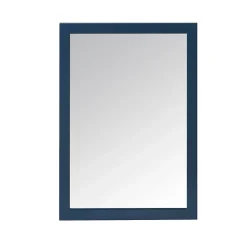 Miroir de salle de bains bleu mat l.70 x L.50 x ép.1,6 cm, GoodHome Perma