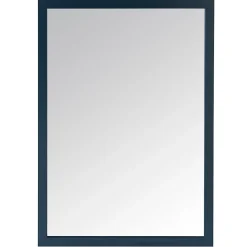 Miroir de salle de bains bleu mat l.70 x L.100 x ép.1,6 cm, GoodHome Perma