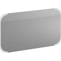 Miroir de salle de bains lumineux LED l. 105 x H. 60 x P. 3 cm