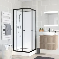 Miroir de salle de bains lumineux LED, argenté l.70 x H. 65 cm, MPGlass Vague