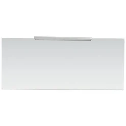 Miroir de salle de bains lumineux LED effet chêne l.120 cm, Calao