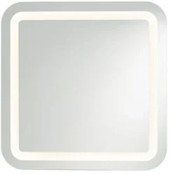 Miroir de salle de bains lumineux LED 60 x 60 cm, Cooke & Lewis Charlestown
