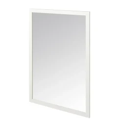 Miroir de salle de bains blanc mat L.100 x l.70 x ép.1,6 cm, GoodHome Perma