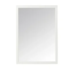 Miroir de salle de bains blanc mat L.100 x l.70 x ép.1,6 cm, GoodHome Perma