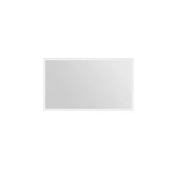 Miroir de salle de bains lumineux LED 70 x 120 cm, argenté, MPGlass Bishop