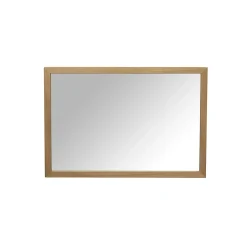 Miroir de salle de bains placage chêne l.70 x L.100 x ép.1,6 cm, GoodHome Perma