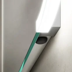 Miroir de salle de bains lumineux LED l. 120 x H. 60 x P. 3 cm
