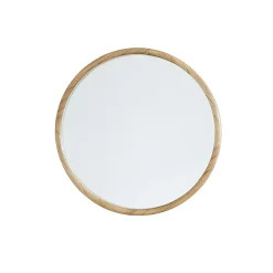 Miroir en mindi massif rond 50 cm