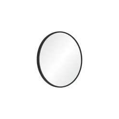 Miroir en métal rond D60cm EMA Noir