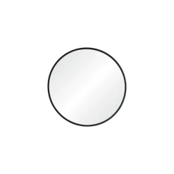 Miroir en métal rond D60cm EMA Noir