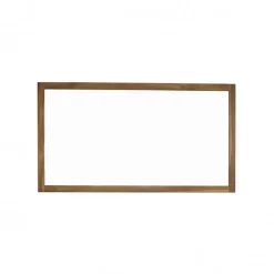 Miroir en teck massif rectangulaire 145x80 cm