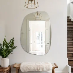 Miroir forme originale Tulup 79 x 57 cm pour le salon chambre