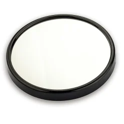 Miroir Grossissant Avec Ventouses Et Cadre Noir 13 Cm