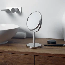 Miroir grossissant sur pied Acier SYDNEY Chromé Spirella