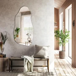 Miroir irrégulier Tulup 50 x 100 pour chambre 1 pièce