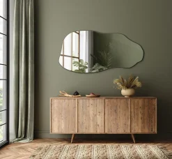 Miroir irrégulier Tulup 50 x 100 pour chambre 1 pièce