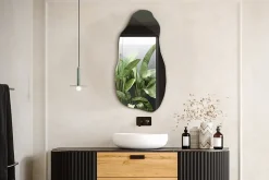 Miroir irrégulier Tulup 50 x 100 pour chambre 1 pièce