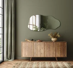 Miroir irrégulier Tulup 45 x 90 boho 1 pièce