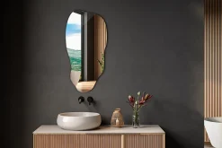 Miroir irrégulier Tulup 45 x 90 boho 1 pièce