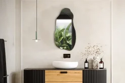 Miroir irrégulier Tulup 45 x 90 boho 1 pièce