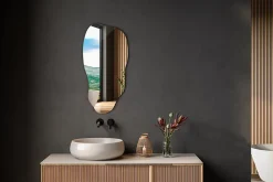 Miroir irrégulier Tulup 40 x 80 murale 1 pièce
