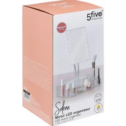 Miroir led 14 compartiments Transparent Selena - 5Five