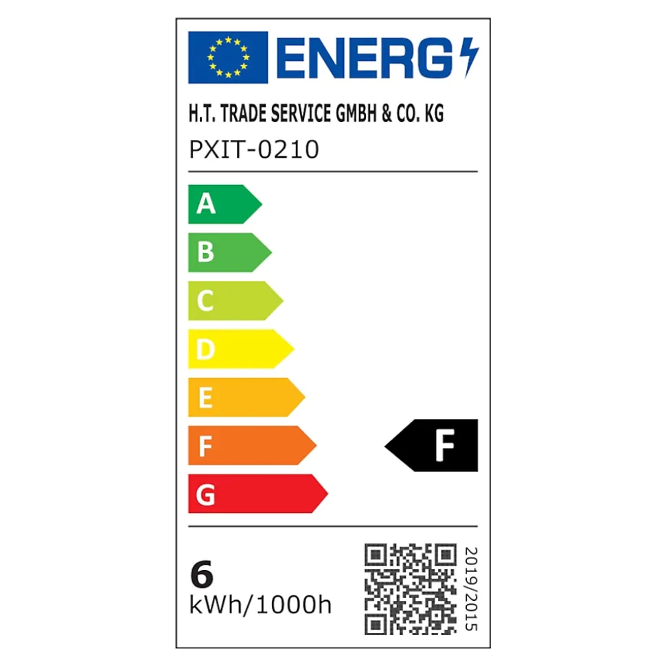 Miroir LED avec corde Picerno 60 x 60 x 4 cm or pro.tec