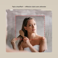 Miroir LED Salle de Bain - ARTFORMA - Ovale - 120x70cm - LED Dual + interrupteur tactile + anti-buée
