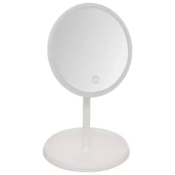Miroir lumineux L19cm blanc - Blanc- 5five