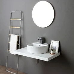 Miroir Moderne Rond 60 Cm Sans Cadre