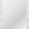 Miroir Mural 106 x 71,5 cm, Cadre en Bois d'Hévéa, Miroir de Courtoisie à Suspension, pour Salle de Bain, Salon, Entrée, Blanc