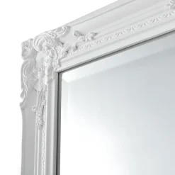Miroir mural 132 x 42 x blanc Helloshop26