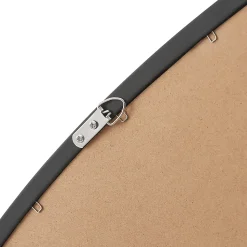 Miroir mural asymetrique 62 x 50 noir Helloshop26