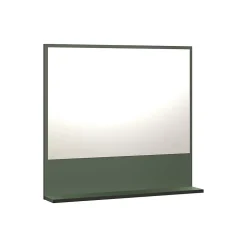 Miroir mural avec 1 tablette L80 cm - PUREBLISS