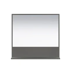 Miroir mural avec 1 tablette L80 cm - PUREBLISS