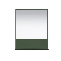Miroir mural avec 1 tablette L60 cm - PUREBLISS